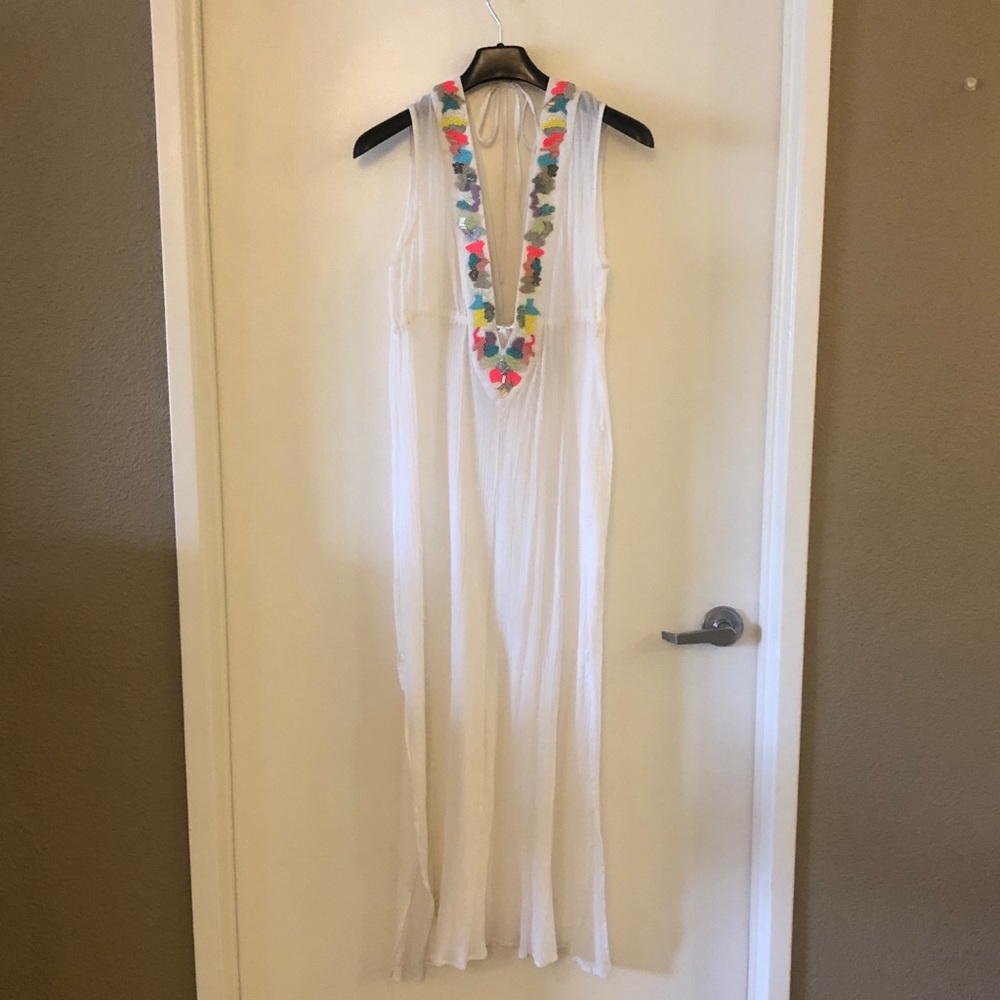 Shoshanna Swimsuit Cover Up Beaded